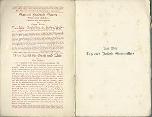 Tagebuch Joseph Steinmüllers; Über seine Teilnahme am russischen Feldzuge 1812