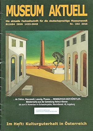 Museum Aktuell; Die aktuelle Fachzeitschrift für die deutschsprachige Museumswelt; Ausgabe Nr. 23...