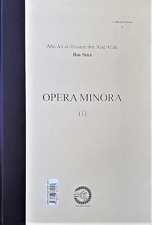 Imagen del vendedor de OPERA MINORA (1) a la venta por Anis Press
