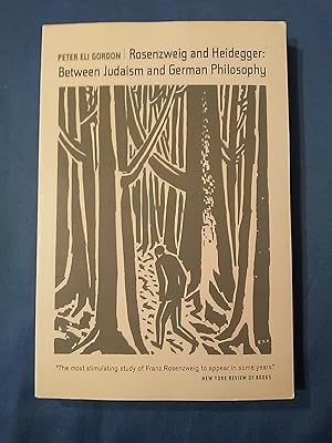 Bild des Verkufers fr Rosenzweig and Heidegger : Between Judaism and German Philosophy. zum Verkauf von Antiquariat BehnkeBuch