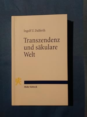 Bild des Verkufers fr Transzendenz und skulare Welt : Lebensorientierung an letzter Gegenwart. zum Verkauf von Antiquariat BehnkeBuch