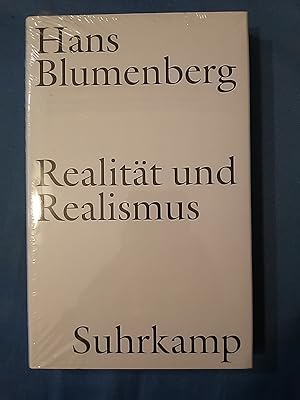 Immagine del venditore per Realitt und Realismus. Hans Blumenberg ; herausgegeben von Nicola Zambon. venduto da Antiquariat BehnkeBuch
