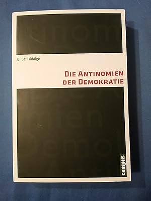 Bild des Verkufers fr Die Antinomien der Demokratie. zum Verkauf von Antiquariat BehnkeBuch