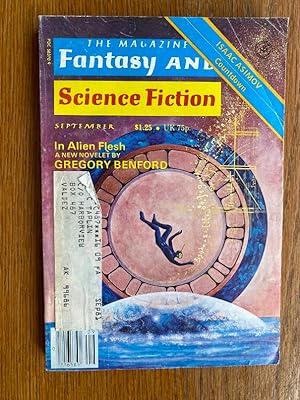 Seller image for The Magazine of Fantasy and Science Fiction September 1978 for sale by Scene of the Crime, ABAC, IOBA