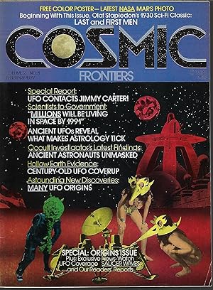 Seller image for COSMIC FRONTIERS: February, Feb. 1977 ("Last and First Men") for sale by Books from the Crypt