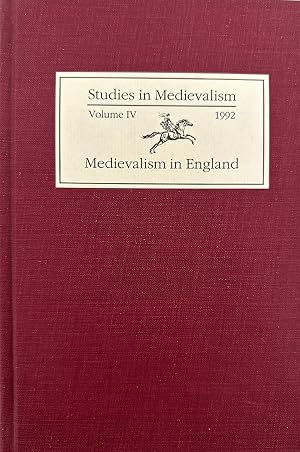 Immagine del venditore per Medievalism in England (Studies in Medievalism, 4). venduto da Wissenschaftl. Antiquariat Th. Haker e.K