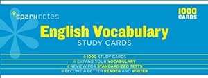 Bild des Verkufers fr English Vocabulary SparkNotes Study Cards zum Verkauf von WeBuyBooks