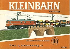 Seller image for Kleinbahn. Ein �sterreichisches Erzeugnis. Katalog 1970/71. HO for sale by Lewitz Antiquariat