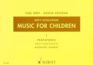 Bild des Verkufers fr Music for Children: Volume 1: Pentatonic (Paperback) zum Verkauf von AussieBookSeller