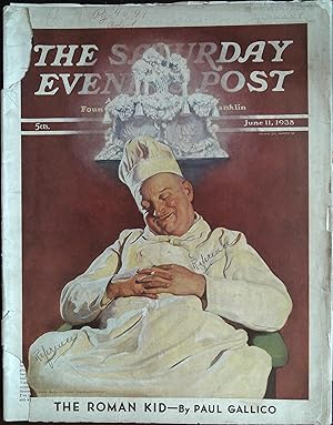 The Saturday Evening Post June 11, 1938 John Newton Howitt, Paul Gallico