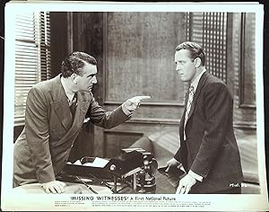 Bild des Verkufers fr Missing Witnesses 8 x10 Still 1937 John Litel, Dick Purcell, Jean Dale zum Verkauf von AcornBooksNH