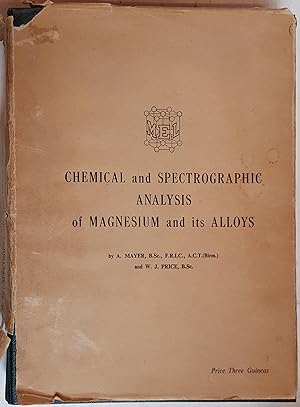 Chemical and Spectrographic Analysis of Magnesium and its Alloys