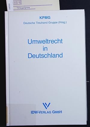 Imagen del vendedor de Umweltrecht in Deutschland. a la venta por Antiquariat Bookfarm