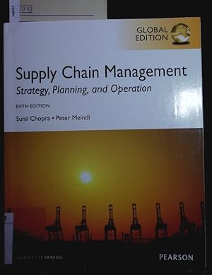 Imagen del vendedor de Supply chain management. Strategy, planning, and operation. a la venta por Antiquariat Bookfarm