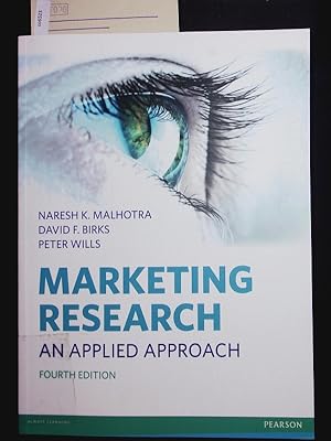 Immagine del venditore per Marketing research. An applied approach. venduto da Antiquariat Bookfarm