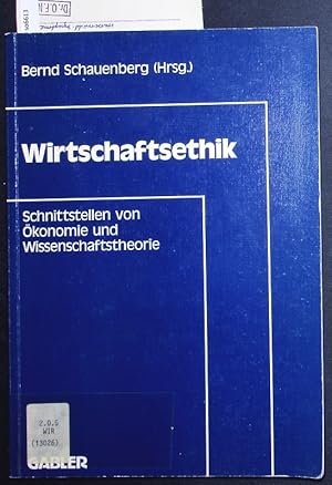 Imagen del vendedor de Wirtschaftsethik. Schnittstellen Von konomie und Wissenschaftstheorie. a la venta por Antiquariat Bookfarm