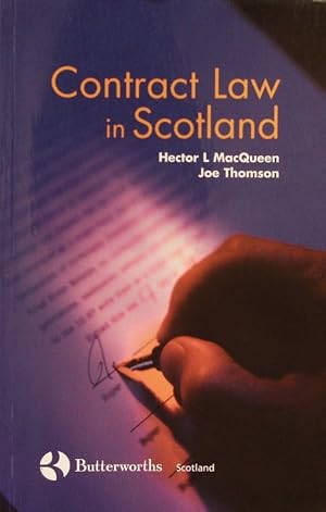 Imagen del vendedor de Contract law in Scotland. a la venta por Antiquariat Bookfarm