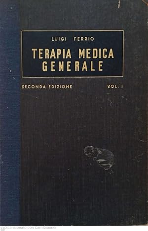 Imagen del vendedor de Terapia medica generale. Volume 1 a la venta por librisaggi