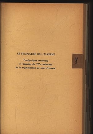 Seller image for Le Stigmatis de l'Alverne. . . . . for sale by Antiquariat Bookfarm