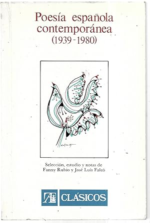 Seller image for Poesa espaola contempornea (1939-1980) for sale by FERDYDURKE LIBROS