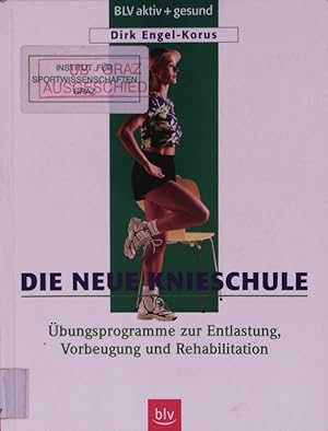 Imagen del vendedor de Die neue Knieschule. bungsprogramme zur Entlastung, Vorbeugung und Rehabilitation. a la venta por Antiquariat Bookfarm