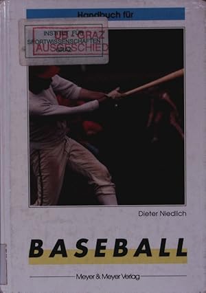 Bild des Verkufers fr Handbuch fr Baseball. zum Verkauf von Antiquariat Bookfarm