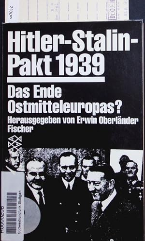 Seller image for Der Hitler-Stalin-Pakt und die Baltischen Staaten. for sale by Antiquariat Bookfarm