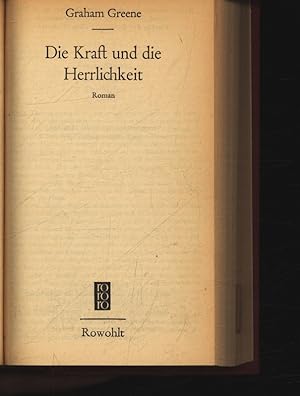Image du vendeur pour Die Kraft und die Herrlichkeit. Roman. mis en vente par Antiquariat Bookfarm
