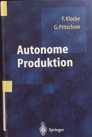 Seller image for Autonome Produktion. for sale by Antiquariat Bookfarm