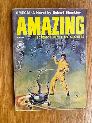 Imagen del vendedor de Amazing Science Fiction Stories August 1960 a la venta por Scene of the Crime, ABAC, IOBA