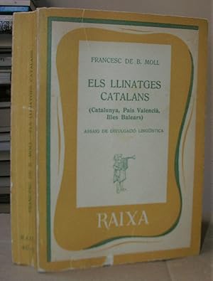 Imagen del vendedor de ELS LLINATGES CATALANS (Catalunya, Pas valenci, Illes Balears). Assaig de divulgaci lingstica (Completa en 1 vol) a la venta por LLIBRES del SENDERI