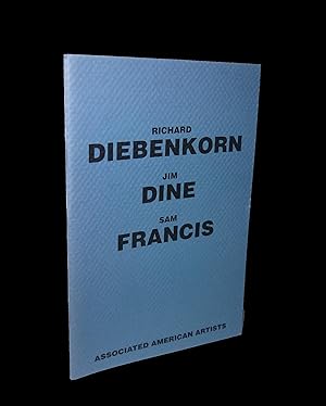 Image du vendeur pour Richard Diebenkorn / Jim Dine / Sam Francis mis en vente par Marc J Bartolucci