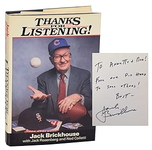 Thanks for Listening (Signed First Edition)