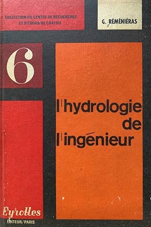 Imagen del vendedor de L'hydrologie de l'ingenieur a la venta por librisaggi