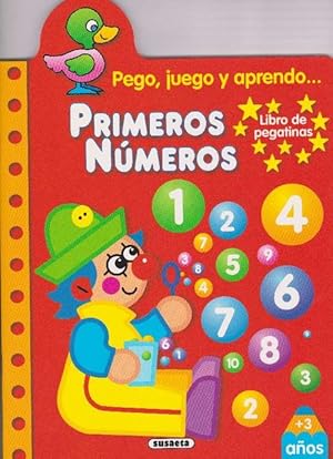Imagen del vendedor de Primeros nmeros. Libro de pegatinas. Edad: 3+. a la venta por La Librera, Iberoamerikan. Buchhandlung