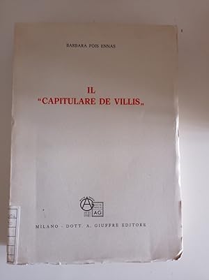 Immagine del venditore per Il "Capitulare de Villis" venduto da librisaggi