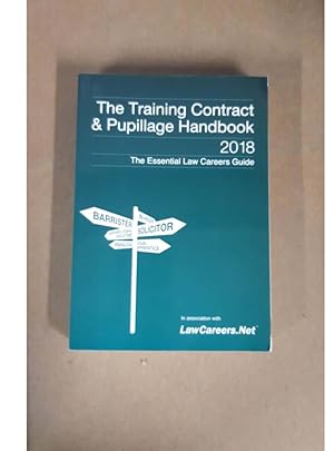 Seller image for The Training Contract & Pupillage Handbook 2018 The Essential Law Careers Guide for sale by UK LAW BOOK SELLERS LTD