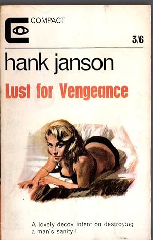 Immagine del venditore per LUST FOR VENGEANCE venduto da Mr.G.D.Price