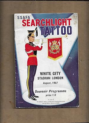 Seller image for Searchlight Tattoo At The White City Stadium London August 1957 Programme. for sale by Gwyn Tudur Davies