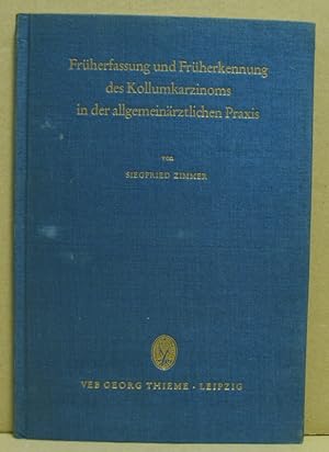 Seller image for Frherfassung und Frherkennung des Kollumkarzinoms in der allgemeinrztlichen Praxis. for sale by Nicoline Thieme