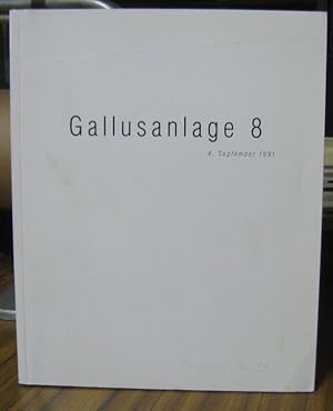 Gallusanlage 8. - 4. September 1991.