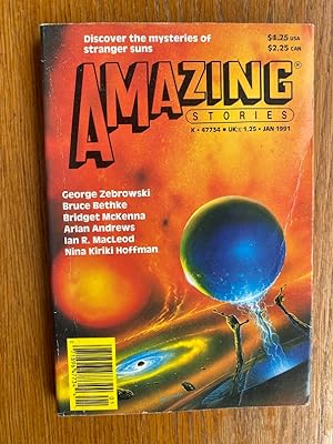Seller image for Amazing Stories January 1991 for sale by Scene of the Crime, ABAC, IOBA