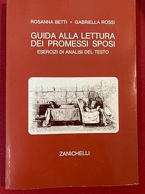 Seller image for Guida alla Lettura dei Promessi Sposi. Esercizi di Analisi del Testo. for sale by Plurabelle Books Ltd