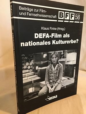 DEFA-Film als nationales Kulturerbe? (= Beiträge zur Film- und Fernsehwissenschaft, Band 58, 2001...