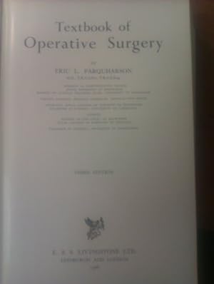 Seller image for Textbook of operative surgery. 3rd ed for sale by WeBuyBooks