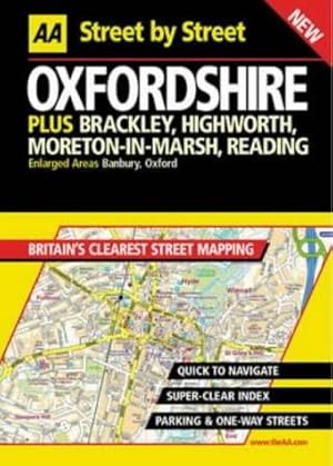 Seller image for AA Street by Street Oxfordshire for sale by WeBuyBooks