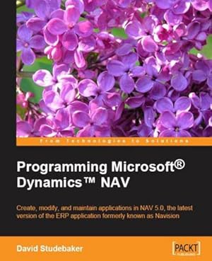 Bild des Verkufers fr Programming Microsoft Dynamics? NAV zum Verkauf von WeBuyBooks