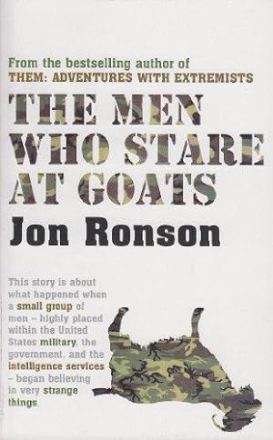 Seller image for The Men Who Stare at Goats for sale by WeBuyBooks