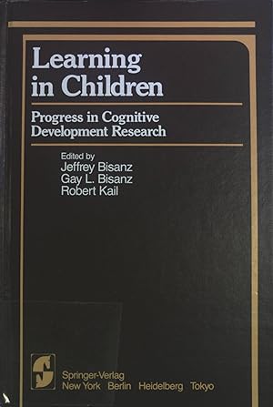 Bild des Verkufers fr Learning in Children: Progress in Cognitive Development Research. zum Verkauf von books4less (Versandantiquariat Petra Gros GmbH & Co. KG)