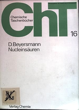 Seller image for Nucleinsuren. Chemische Taschenbcher ; 16. for sale by books4less (Versandantiquariat Petra Gros GmbH & Co. KG)